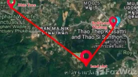 Land for sale in Si Sunthon, Phuket