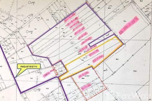 Land for sale in Khlong Prawet, Chachoengsao