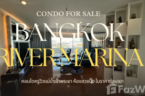 3 Bedroom Condo for sale in Bangkok River Marina, Bang Phlat, Bangkok near MRT Bang Phlat