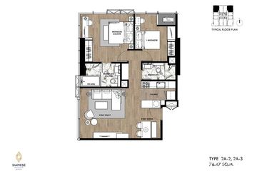 2 Bedroom Condo for sale in Siamese Exclusive Queens, Khlong Toei, Bangkok near MRT Queen Sirikit National Convention Centre