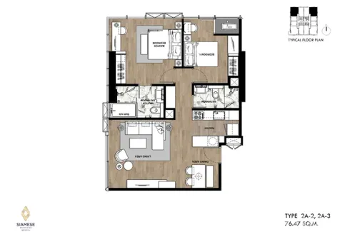 2 Bedroom Condo for sale in Siamese Exclusive Queens, Khlong Toei, Bangkok near MRT Queen Sirikit National Convention Centre