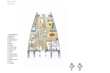 3 Bedroom Condo for sale in Millennium Residence, Khlong Toei, Bangkok near BTS Asoke