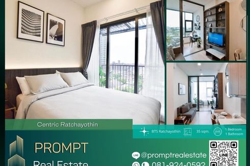 1 Bedroom Condo for Sale or Rent in Centric Ratchayothin, Chan Kasem, Bangkok near BTS Ratchayothin