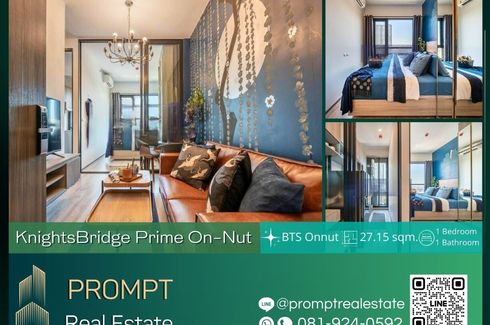 1 Bedroom Condo for sale in Knightsbridge Prime Onnut, Phra Khanong Nuea, Bangkok near BTS On Nut