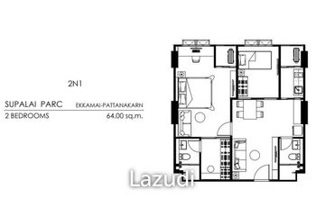 2 Bedroom Condo for sale in Supalai Parc Ekkamai-Pattanakarn, Suan Luang, Bangkok near Airport Rail Link Ramkhamhaeng