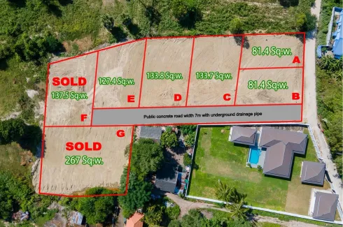 Land for sale in Hin Lek Fai, Prachuap Khiri Khan