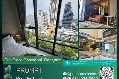 1 Bedroom Condo for rent in The Extro Phayathai - Rangnam, Thanon Phaya Thai, Bangkok near BTS Victory Monument