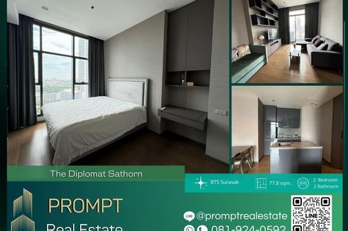 2 Bedroom Condo for sale in The Diplomat Sathorn, Silom, Bangkok near BTS Surasak