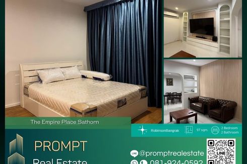 2 Bedroom Condo for rent in The Empire Place, Thung Wat Don, Bangkok near BTS Sueksa Witthaya