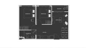 2 Bedroom Condo for sale in 624 Condolette Ratchada 36, Chan Kasem, Bangkok near MRT Chankasem