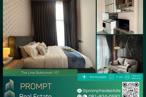 1 Bedroom Condo for rent in The Line sukhumvit 101, Bang Chak, Bangkok near BTS Punnawithi