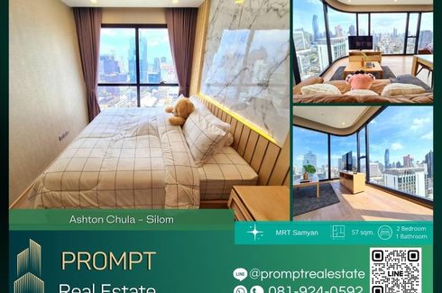 2 Bedroom Condo for rent in Ashton Chula - Silom, Si Phraya, Bangkok near MRT Sam Yan