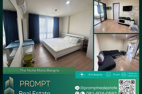 1 Bedroom Condo for rent in The Niche Mono Bangna Building A, Bang Na, Bangkok near BTS Udom Suk