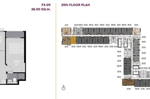 1 Bedroom Condo for sale in Life Rama 4 - Asoke, Khlong Toei, Bangkok near MRT Queen Sirikit National Convention Centre