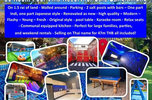 20 Bedroom Hotel / Resort for sale in Bang Lamung, Chonburi