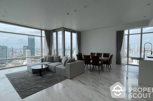 3 Bedroom Condo for rent in Four Seasons Private Residences, Thung Wat Don, Bangkok near BTS Saphan Taksin