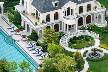 5 Bedroom House for rent in Setthasiri Krungthep Kreetha 2, Saphan Sung, Bangkok near MRT Hua Mak