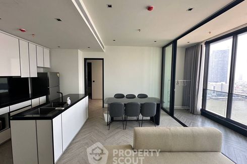 2 Bedroom Condo for rent in Chapter Charoennakhorn-Riverside, Bang Lamphu Lang, Bangkok near BTS Krung Thon Buri