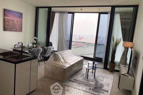 2 Bedroom Condo for rent in Chapter Charoennakhorn-Riverside, Bang Lamphu Lang, Bangkok near BTS Krung Thon Buri