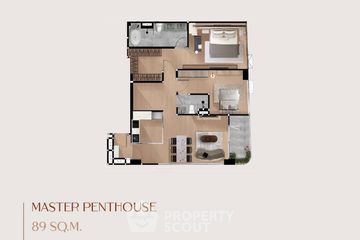 2 Bedroom Condo for sale in The Crest Phahonyothin 11, Phaya Thai, Bangkok near BTS Saphan Kwai