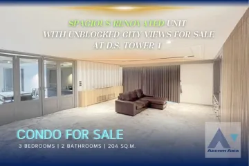 3 Bedroom Condo for sale in D.S. Tower 1 Sukhumvit 33, Khlong Tan Nuea, Bangkok near BTS Phrom Phong