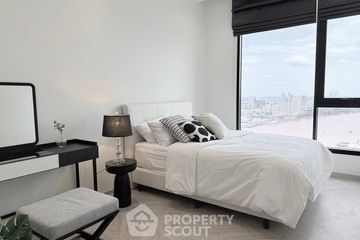 2 Bedroom Condo for rent in Chapter Charoennakhorn-Riverside, Bang Lamphu Lang, Bangkok near BTS Krung Thon Buri