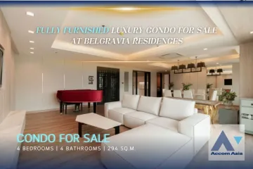 4 Bedroom Condo for sale in Belgravia Residences, Khlong Tan, Bangkok near BTS Thong Lo