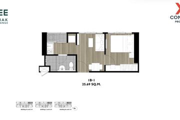 1 Bedroom Condo for sale in The Tree Hua Mak, Hua Mak, Bangkok near Airport Rail Link Hua Mak