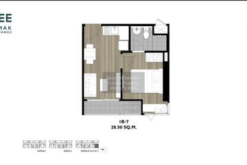 1 Bedroom Condo for sale in The Tree Hua Mak, Hua Mak, Bangkok near Airport Rail Link Hua Mak