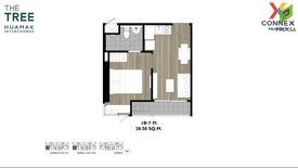 1 Bedroom Condo for sale in The Tree Hua Mak, Hua Mak, Bangkok near Airport Rail Link Hua Mak