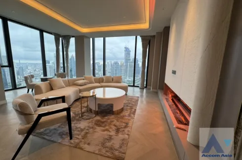 3 Bedroom Condo for rent in One89 Wireless, Lumpini, Bangkok near MRT Lumpini
