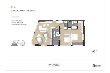 2 Bedroom Condo for sale in MUNIQ Phrom Phong, Khlong Toei Nuea, Bangkok near MRT Sukhumvit