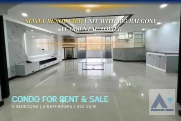 4 Bedroom Condo for sale in Oriental Towers, Khlong Tan Nuea, Bangkok near BTS Thong Lo