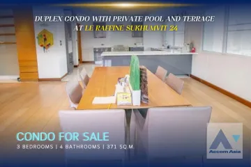 3 Bedroom Condo for sale in Le Raffine Sukhumvit 24, Khlong Tan, Bangkok near BTS Phrom Phong