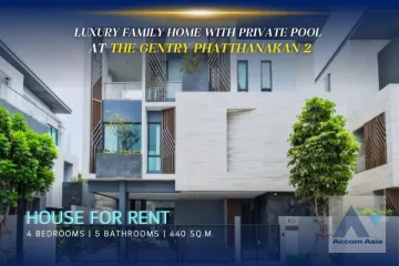 4 Bedroom House for rent in Suan Luang, Bangkok