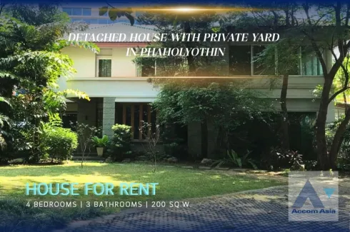 4 Bedroom House for rent in Sam Sen Nai, Bangkok near BTS Saphan Kwai