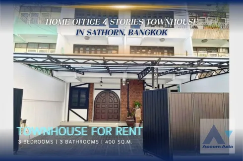 3 Bedroom Townhouse for rent in Thung Maha Mek, Bangkok