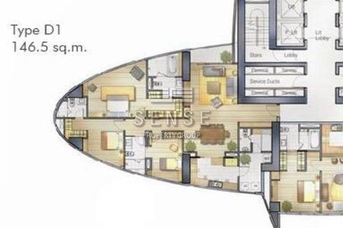 3 Bedroom Condo for sale in Millennium Residence, Khlong Toei, Bangkok near BTS Asoke