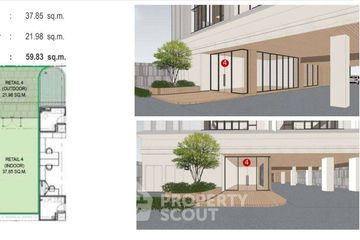 2 Bedroom Apartment for rent in Sathorn Prime, Thung Maha Mek, Bangkok near BTS Chong Nonsi