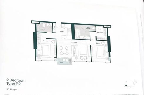 2 Bedroom Condo for sale in Dusit Central Park, Silom, Bangkok near MRT Silom