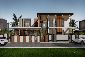 5 Bedroom Villa for sale in The Ozone Wealth Jomtien Pool Villa Pattaya, Nong Prue, Chonburi