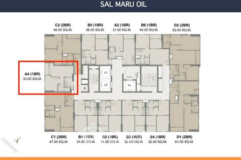 1 Bedroom Condo for sale in Maru Chula, Rong Mueang, Bangkok near MRT Hua Lamphong