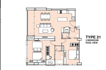 2 Bedroom Apartment for rent in Pearl Residences Sukhumvit 24, Khlong Tan, Bangkok near BTS Phrom Phong