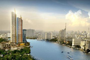 2 Bedroom Condo for sale in Magnolias Waterfront Residences, Khlong Ton Sai, Bangkok near BTS Saphan Taksin