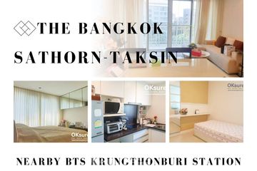 2 Bedroom Condo for rent in The Bangkok Sathorn - Taksin, Bang Lamphu Lang, Bangkok near BTS Krung Thon Buri