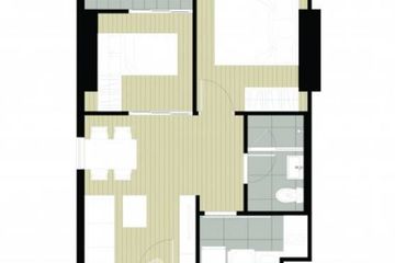 1 Bedroom Condo for sale in Living Nest Ramkhamhaeng, Hua Mak, Bangkok near MRT Yaek Lam Sali