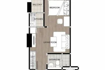 1 Bedroom Condo for sale in Regent Home Bangna, Bang Na, Bangkok near BTS Bang Na