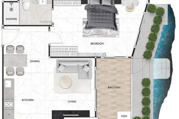 1 Bedroom Condo for sale in Zenith Pattaya ll, Nong Prue, Chonburi