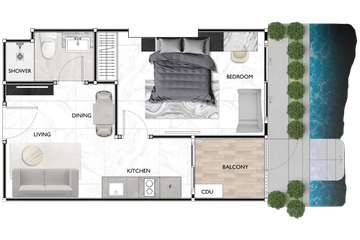 1 Bedroom Condo for sale in Zenith Pattaya ll, Nong Prue, Chonburi