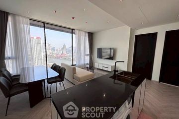 2 Bedroom Condo for rent in Chapter Charoennakhorn-Riverside, Bang Lamphu Lang, Bangkok near BTS Krung Thon Buri